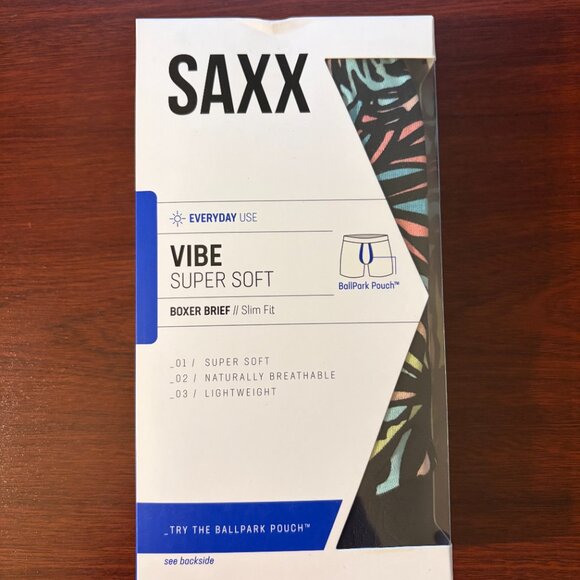 SAXX VIBE Boxer Briefs “Palm Springs" - Picture 2 of 3